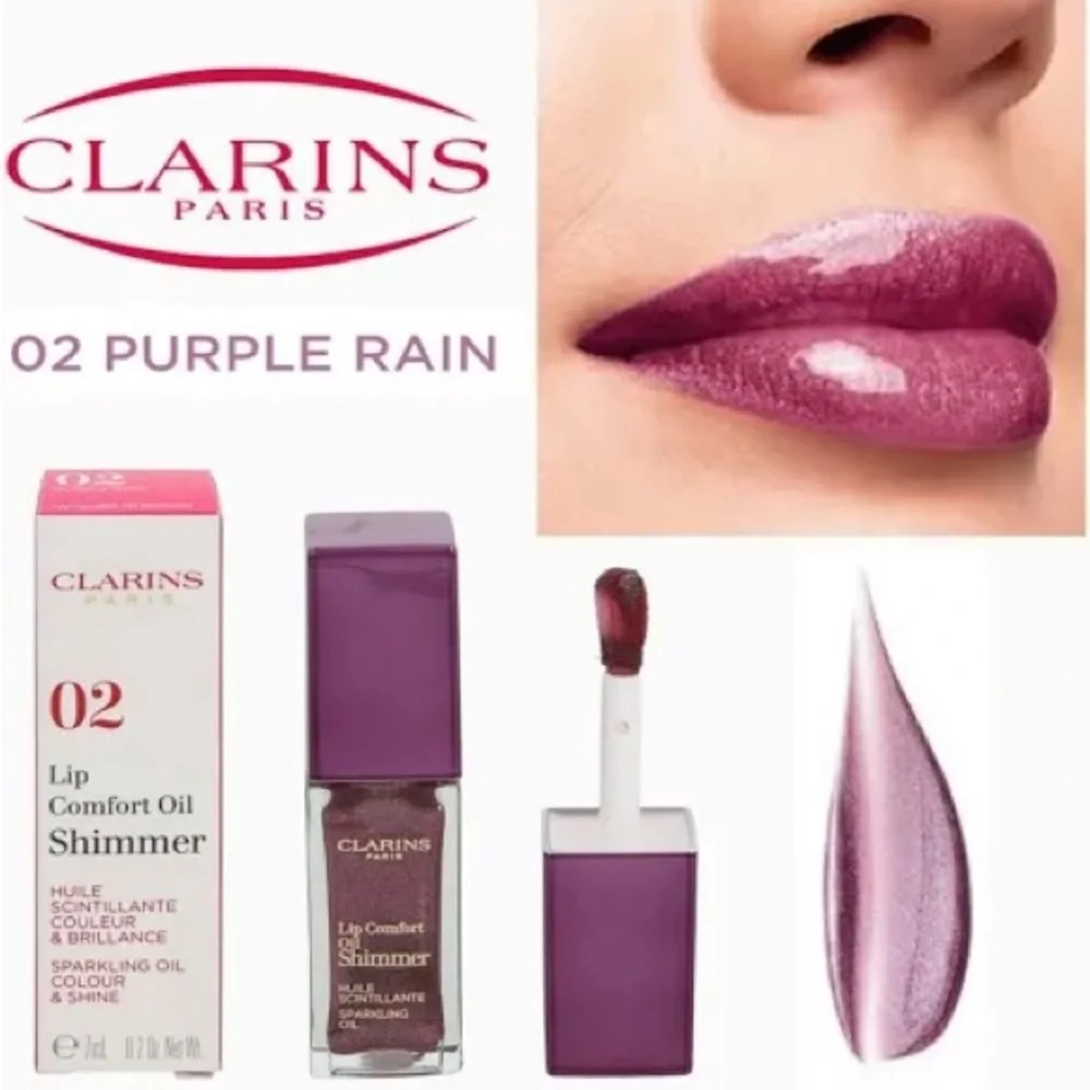 🎀 Clarins Lip Comfort Oil - Purple Rain 🎀